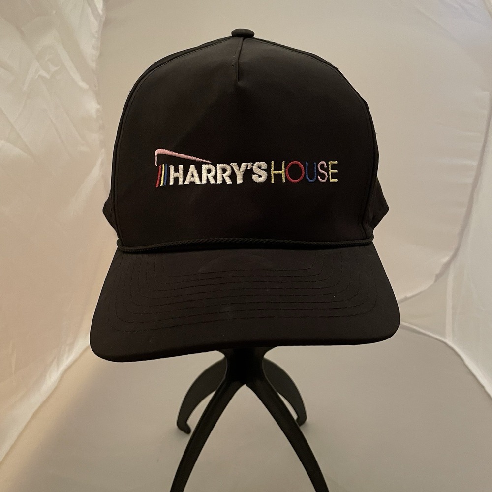 Harry's House Black Imperial SnapBack Hat, Harry Styles, Music